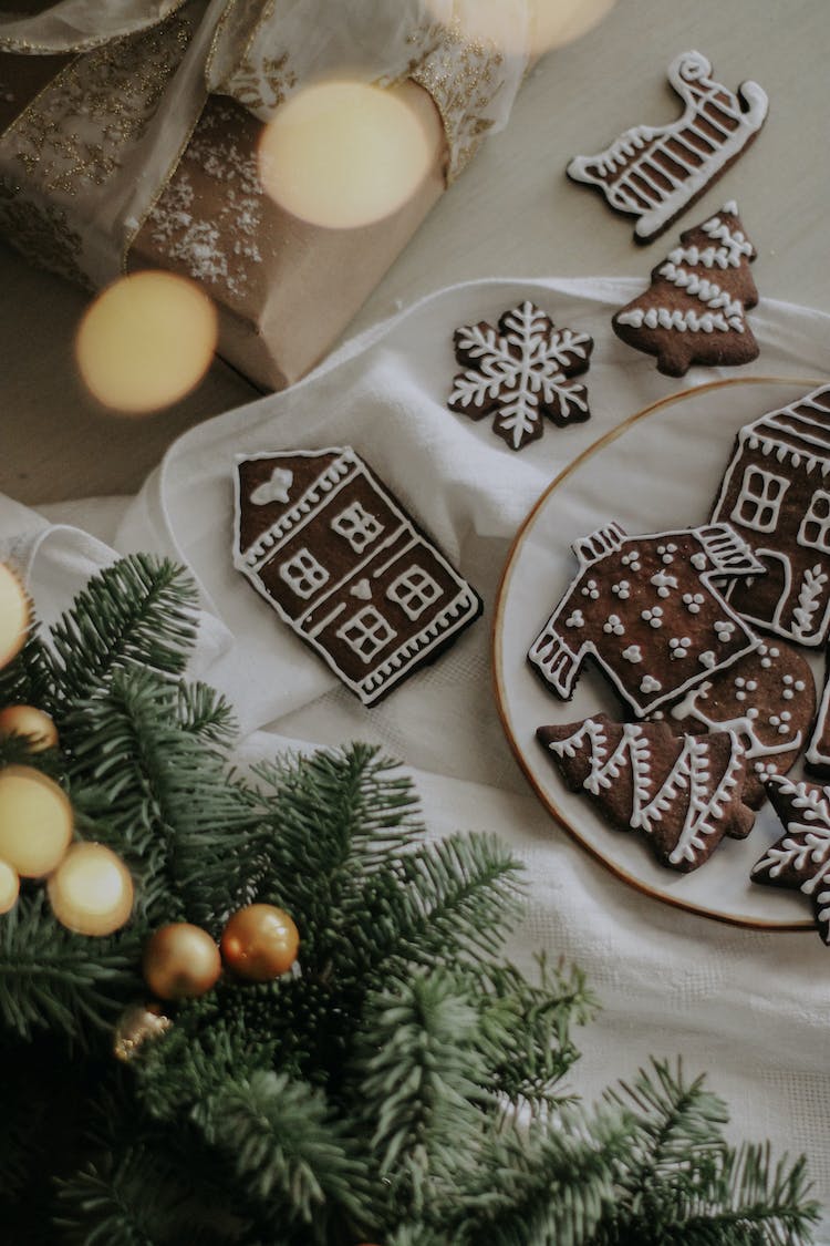 comida galletas navidad fotografia de comida