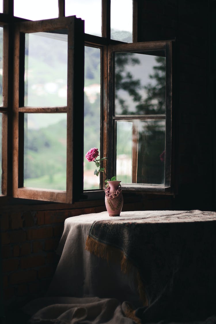 casas casa mesa ventanas