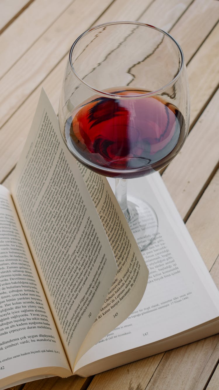 beber vino tinto libro paginas