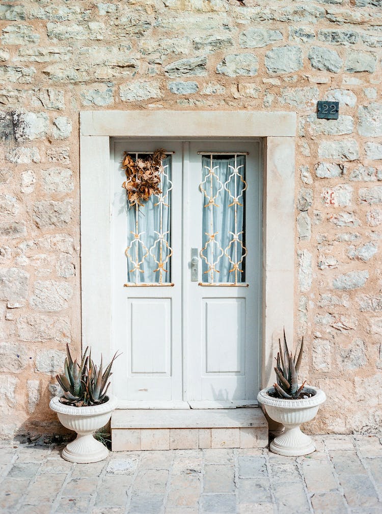 casas casa blanco plantas