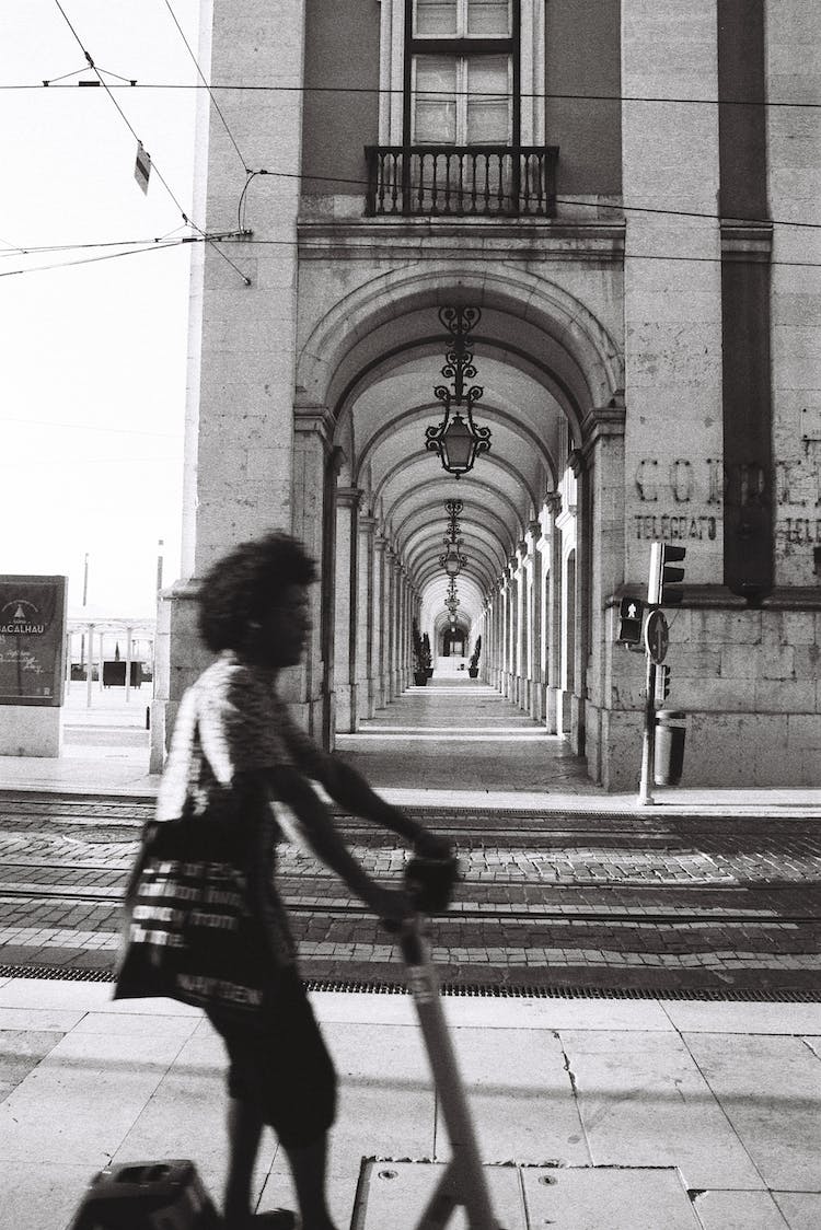 blanco y negro ciudad hombre gente