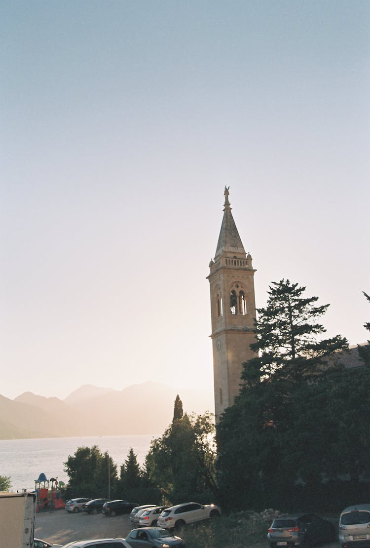 mar ciudad amanecer paisaje