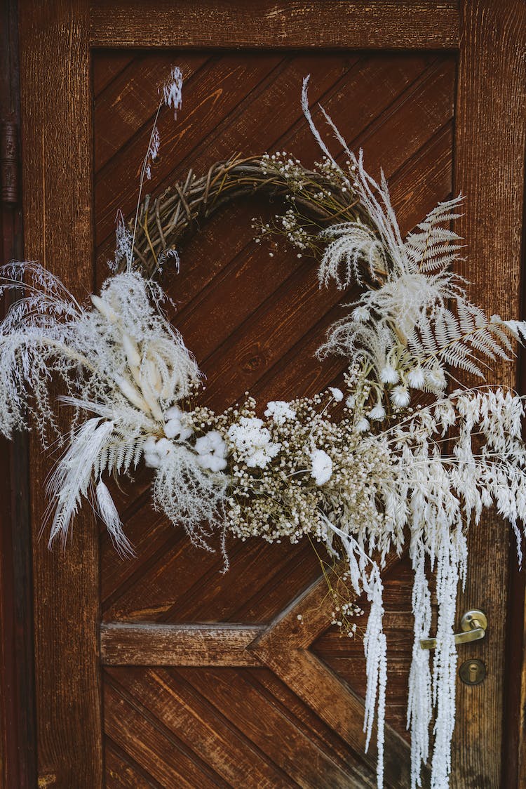 blanco puerta de madera decoracion