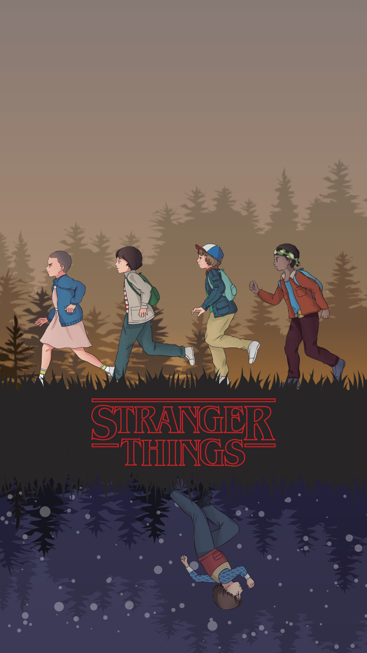 Ilustracion Stranger Things temporada 1