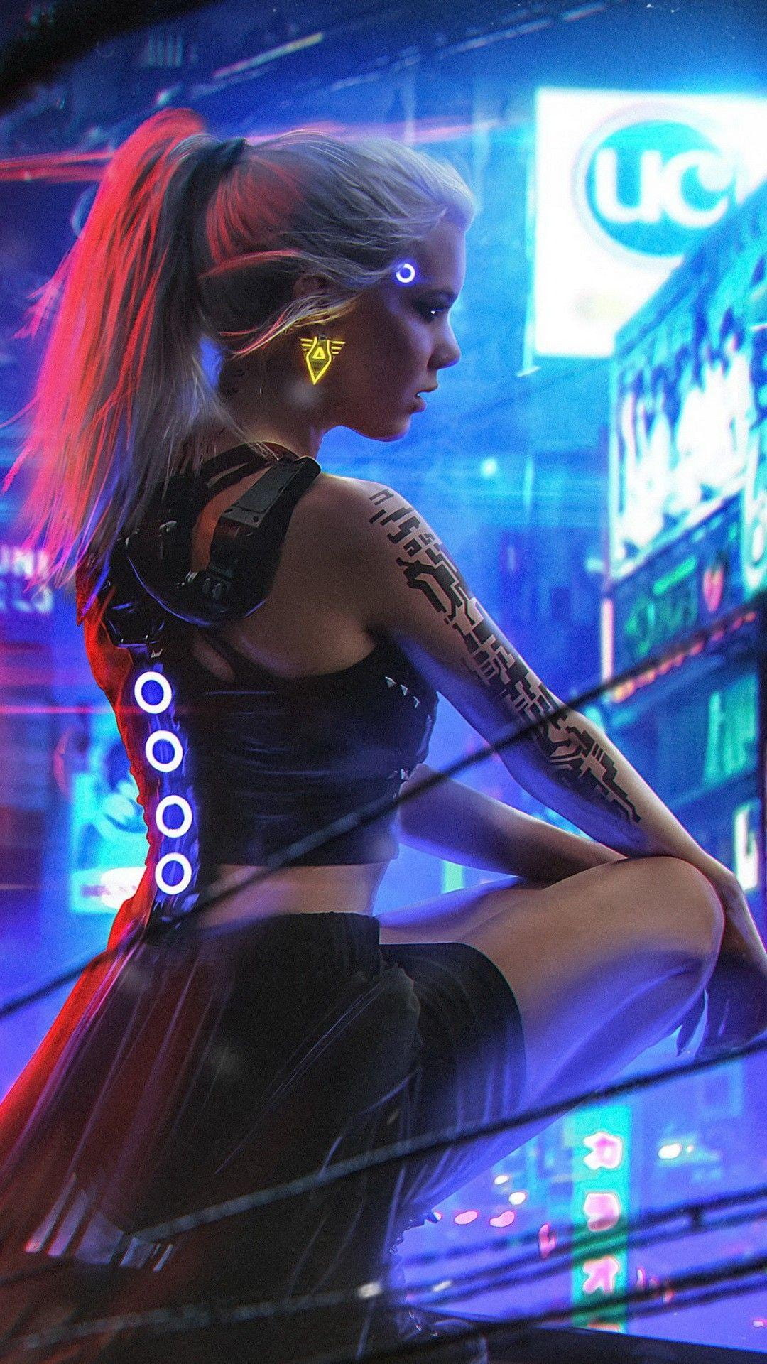 Cyberpunk Girl Mobile