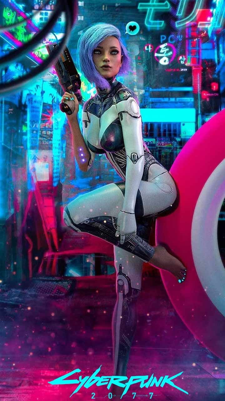 Cyberpunk 2077 phone Cyberpunk 2077 Girl