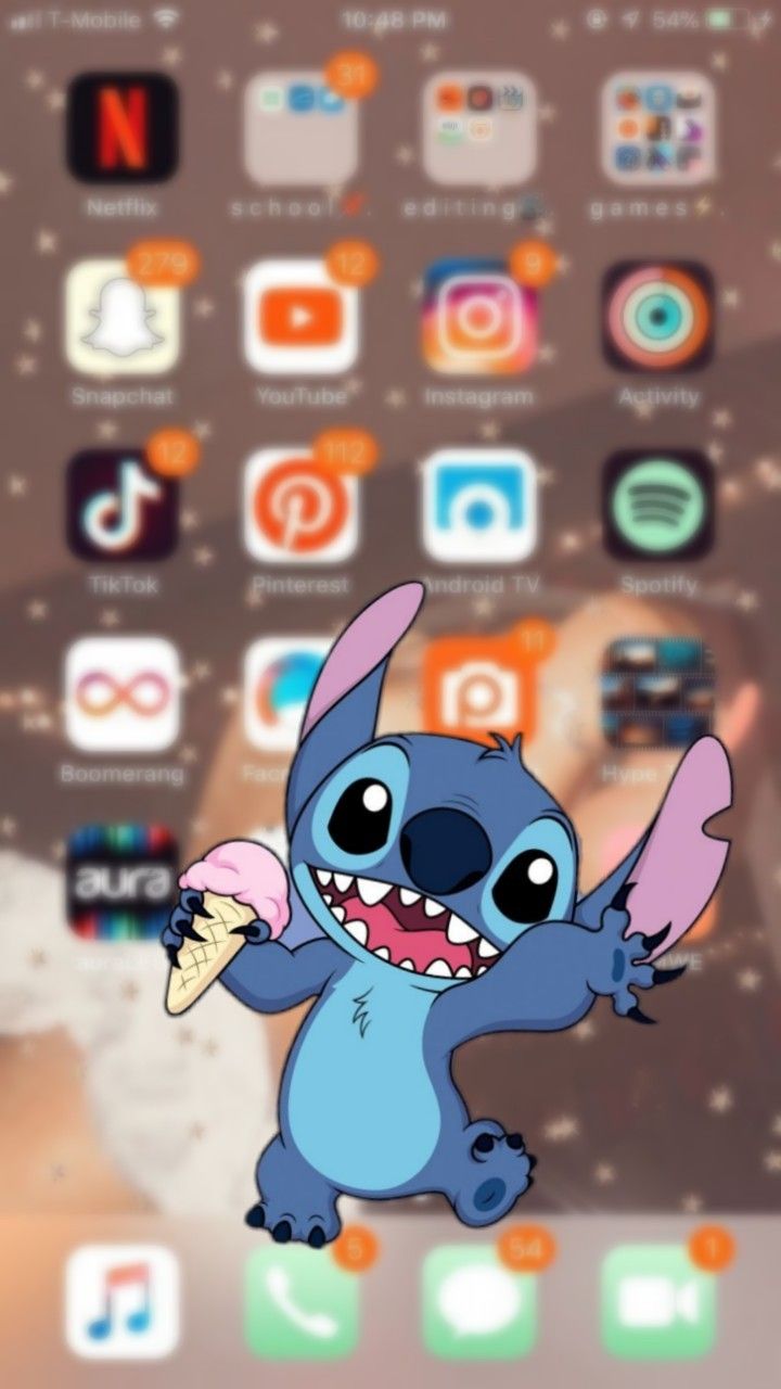 Protector de pantalla de Stitch