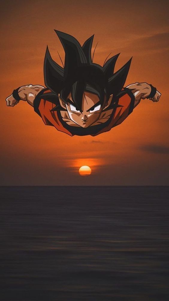 Goku Atardecer