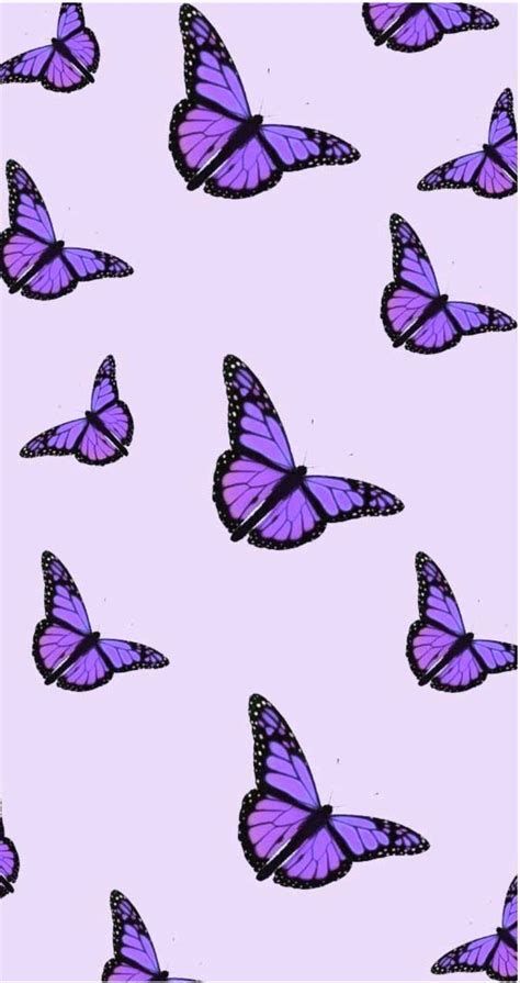 Mariposas violetas